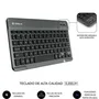 Subblim Keytab Pro BT SUBKT3-BTL330 - Funda con Teclado QWERTY Español Bluetooth 5.2 Extrable para Lenovo Tab Plus 11.5" (2025) y Tab 10, Negro, 78 Teclas, Batería 30h